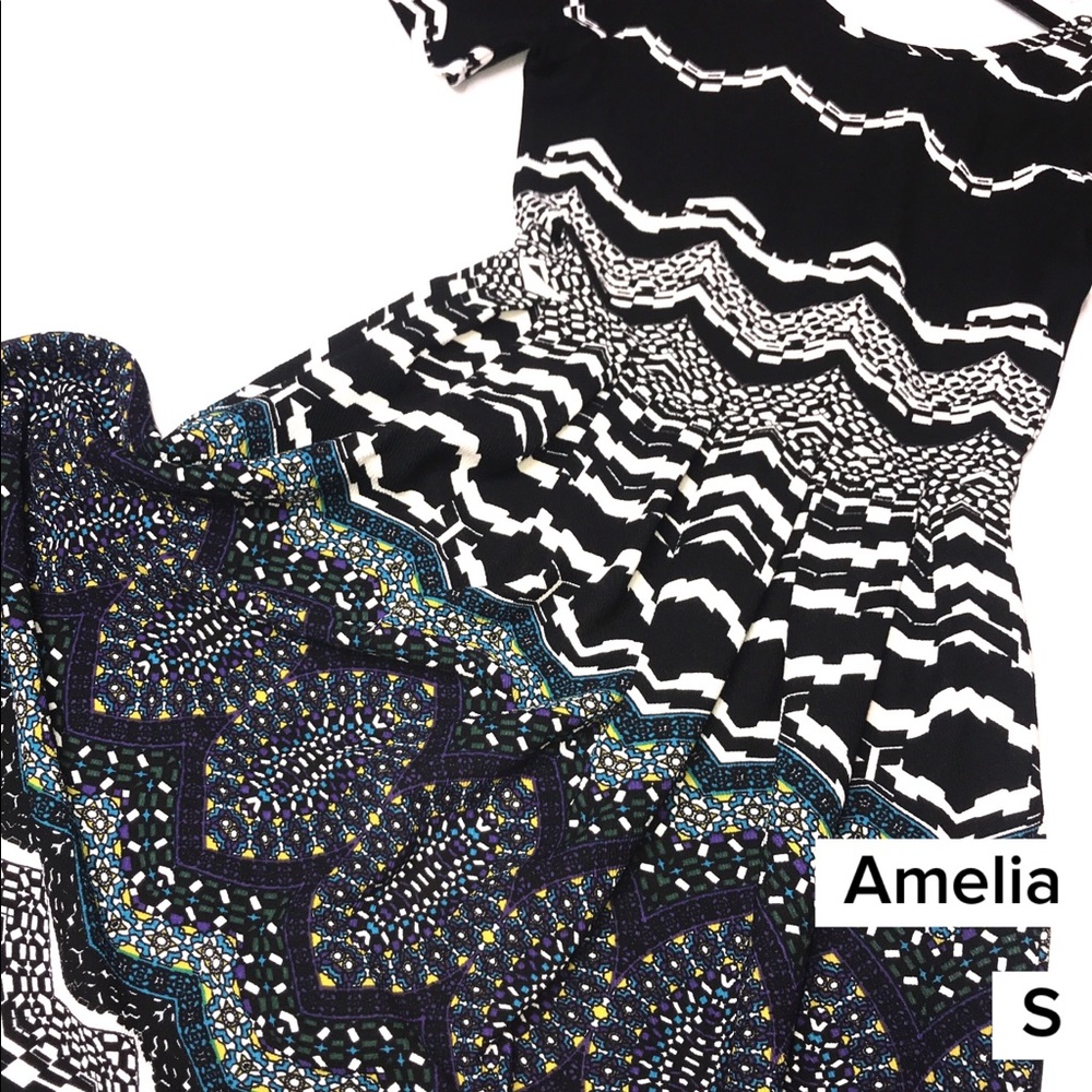 Amelia dress with zipper and pockets